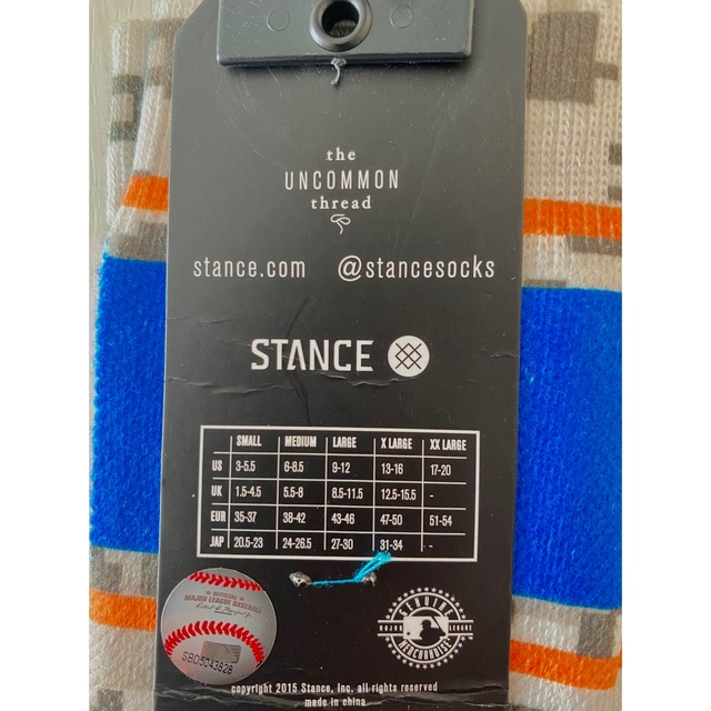 新品！！スタンス　メンズ　STANCE MLB Mets Camo Large メンズのレッグウェア(ソックス)の商品写真