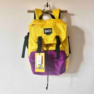 バッハ(BACH)の新品未使用★BACH バッハ リュック バックパック 25L パープル イエロー(バッグパック/リュック)