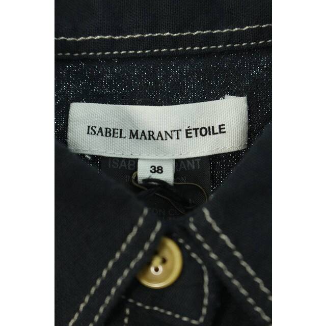 Isabel Marant(イザベルマラン)のイザベルマラン コットンリネン長袖シャツ レディース 38 レディースのトップス(シャツ/ブラウス(長袖/七分))の商品写真