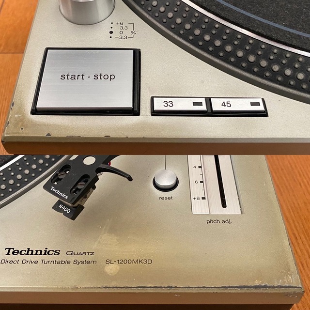 Panasonic(パナソニック)のTechnics SL-1200MK3D ターンテーブル 楽器のDJ機器(ターンテーブル)の商品写真