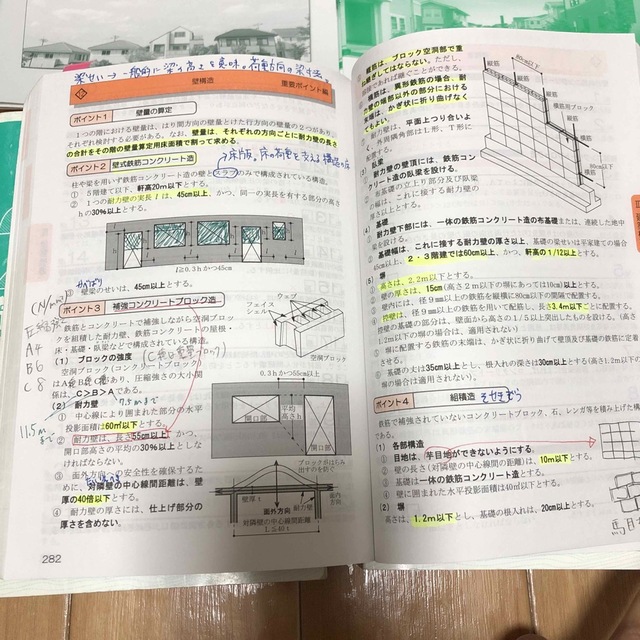 二級建築士　テキスト　過去問集　模試　令和2年度 エンタメ/ホビーの本(資格/検定)の商品写真