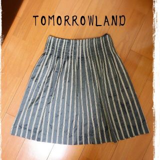 トゥモローランド(TOMORROWLAND)のTOMORROWLAND膝丈スカート(ひざ丈スカート)