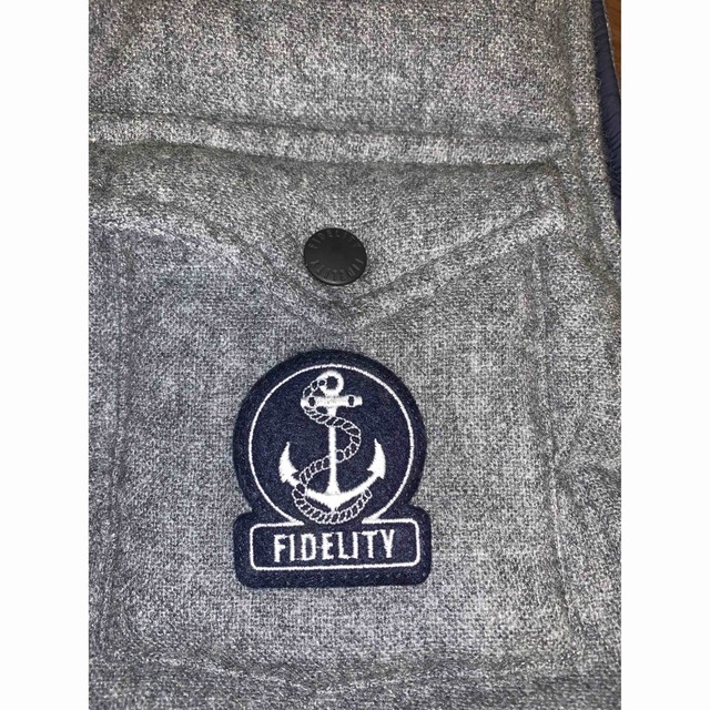 FIDELITY(フェデリティー)のフェデリティー リバーシブルダウンベスト メンズのジャケット/アウター(ダウンベスト)の商品写真