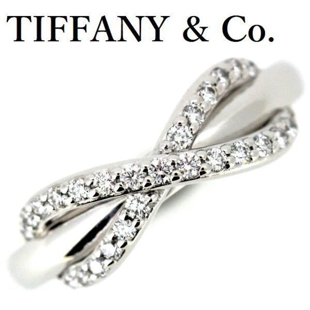 Tiffany & Co. - ティファニー インフィニティ ダイヤモンド リング K18WG 7.5号