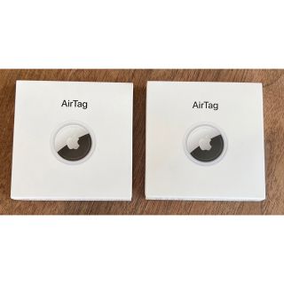 アップル(Apple)のAirTag 1パックX 2個(その他)