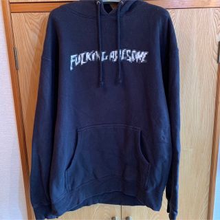 シュプリーム(Supreme)のFucking Awesome モザイクロゴプルオーバーフーディー Mサイズ(パーカー)