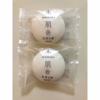コーセー(KOSE)の米肌　肌潤石鹸15g×2 KOSE マイハダ(洗顔料)