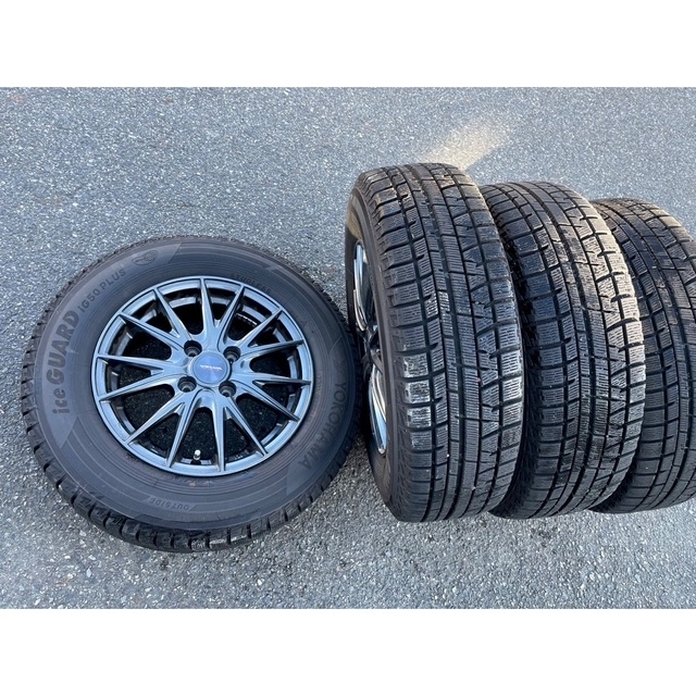 【スタッドレスタイヤ】送料込 175/40R14 88Q  4本セットホイール付