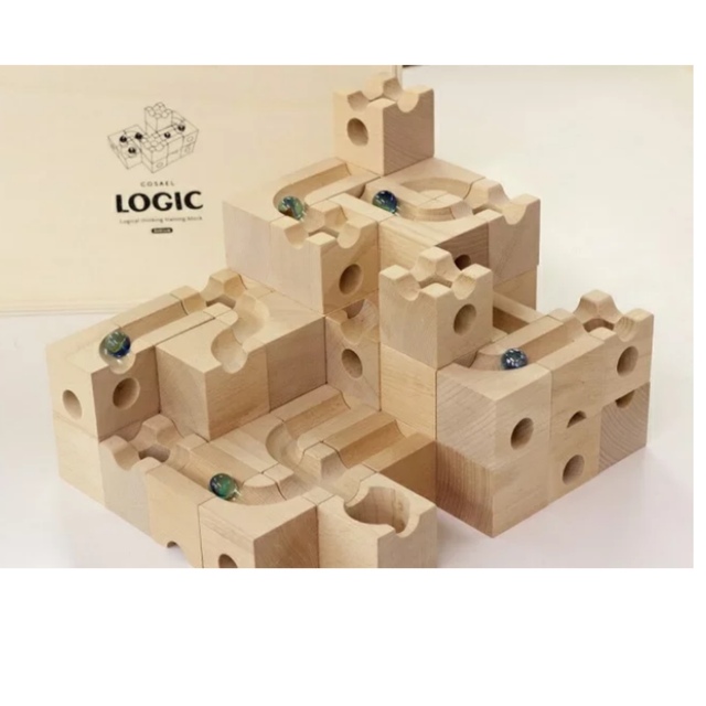 COSAEL  LOGIC ロジック ブロック　木の迷宮　立体パズル　知育玩具 キッズ/ベビー/マタニティのおもちゃ(知育玩具)の商品写真