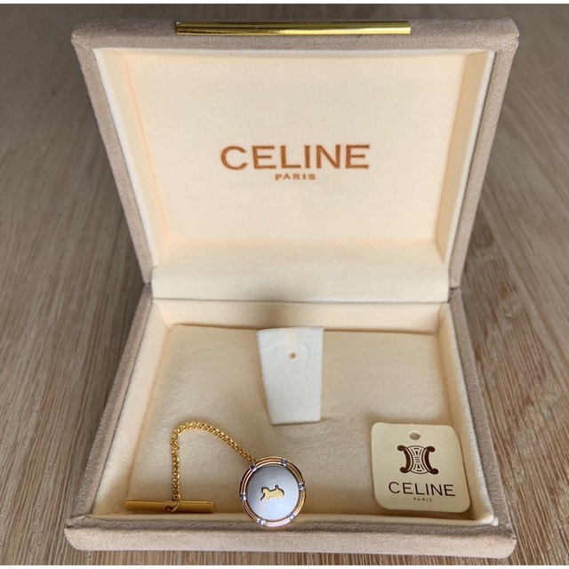 美品◆専用です◆CELINE　カフス\u0026タイタックセット