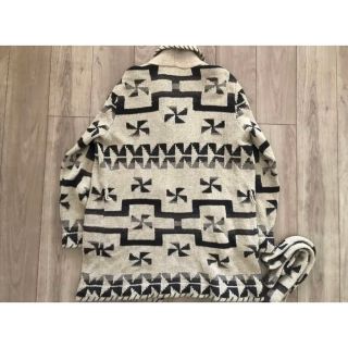 ラルフローレン ネイティブ ハンドニット カーディガン ガウン XLの