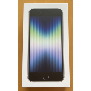 ソフトバンク(Softbank)のアップル iPhoneSE 第3世代 64GB スターライト softbank(スマートフォン本体)