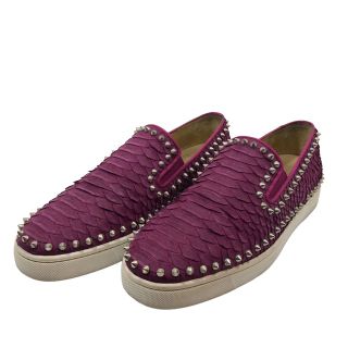 ルブタン(Christian Louboutin) スリッポン/モカシン(メンズ)の通販 ルブタン(Christian Louboutin) スリッポン/モカシン(メンズ)の通販