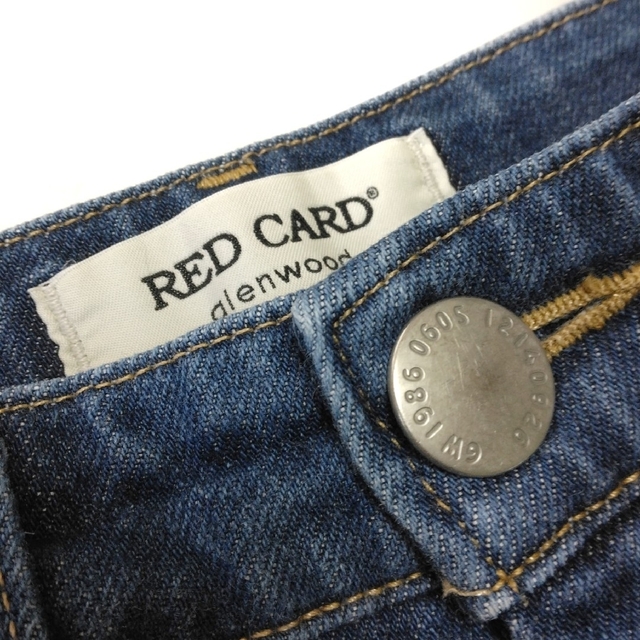レッドカード glenwood ストレッチ デニム ジーンズ 25 レディース