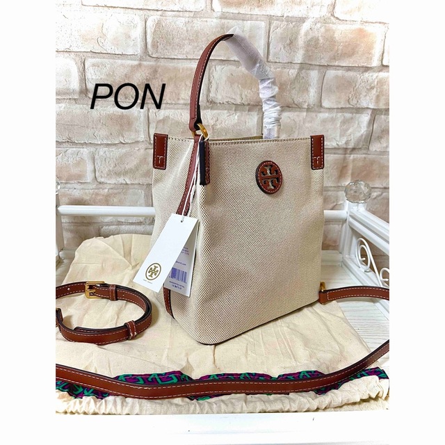 Tory Burch - 【新品】トリーバーチ/ブレイクキャンバスバケット
