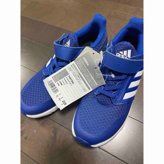 アディダス(adidas)の新品 adidas スニーカー キッズ 青 22cm アディダス 子供(スニーカー)