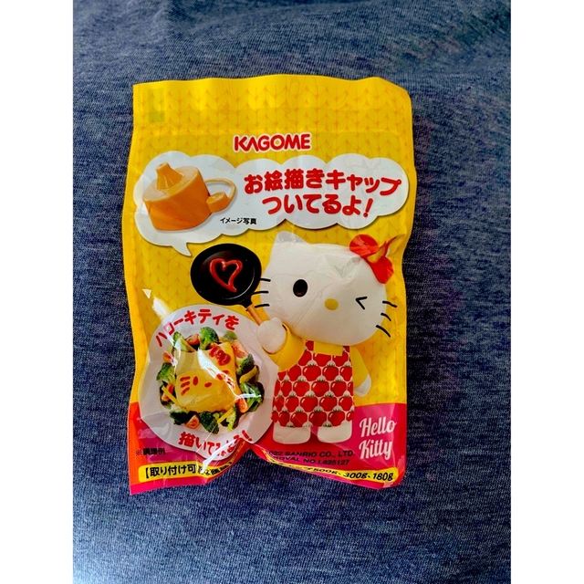 KAGOME(カゴメ)のカゴメケチャップお絵描きキャップ非売品 インテリア/住まい/日用品のキッチン/食器(収納/キッチン雑貨)の商品写真