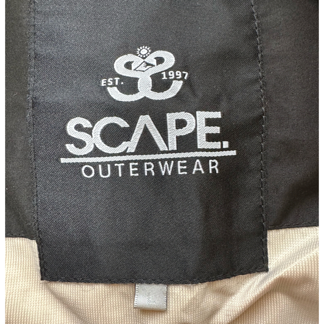 SCAPE スノーボード ビブパンツ Lサイズ