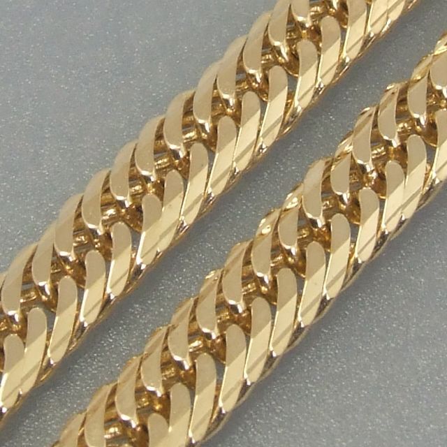 プロフ必読【美品・特価】検定付 K18喜平14面トリプルMカット17cm 10g プロフ必読【美品・特価】検定付 K18喜平14面トリプルMカット17cm 10g