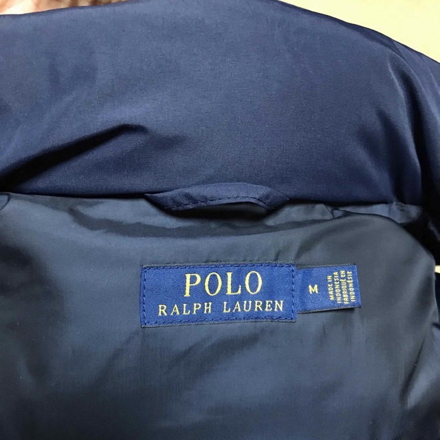 POLO RALPH LAUREN(ポロラルフローレン)の美品　ポロ　ラルフローレン　ダウンベスト レディースのジャケット/アウター(ダウンベスト)の商品写真