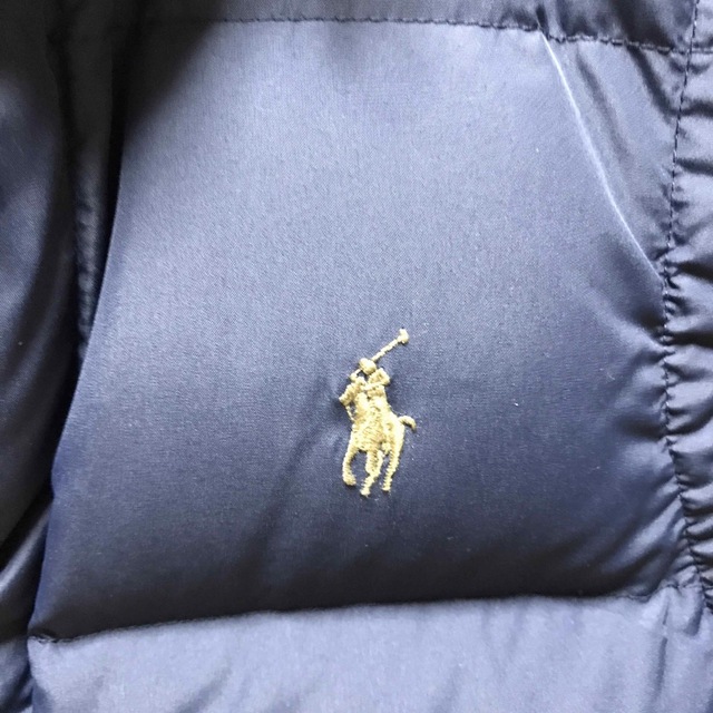 POLO RALPH LAUREN(ポロラルフローレン)の美品　ポロ　ラルフローレン　ダウンベスト レディースのジャケット/アウター(ダウンベスト)の商品写真