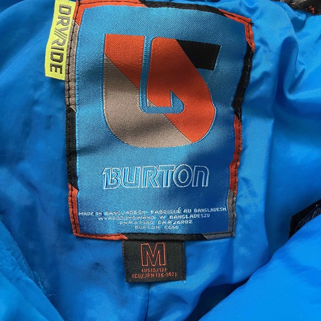 BURTON バートン スノーボードパンツ 水色 M