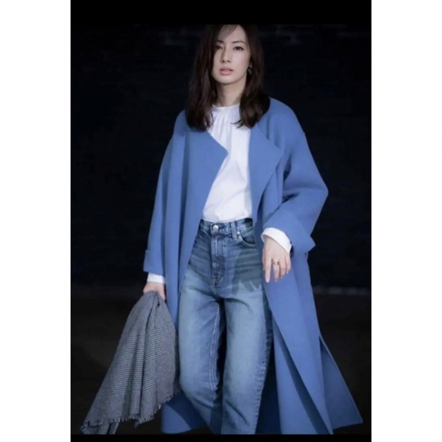 Spick & Span Oggi号掲載 ビーバーフォールドラペルコート 2022特集