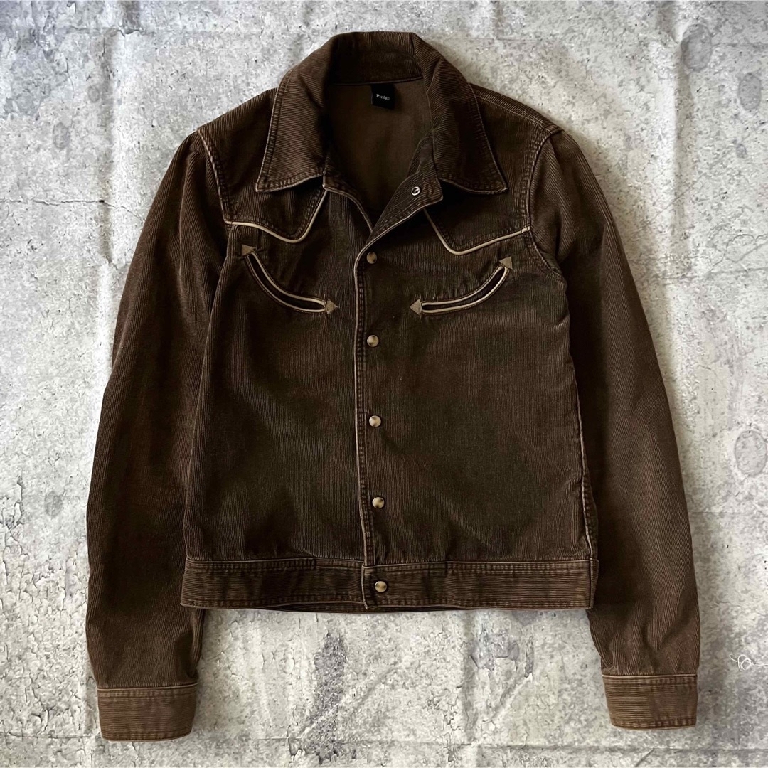 Pledge(プレッジ)のプレッジ 激レア コーデュロイ ビンテージ ウエスタンジャケット 70年代  メンズのジャケット/アウター(その他)の商品写真
