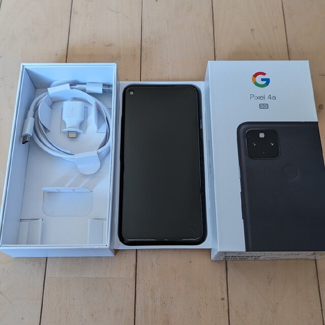 Google Pixel 4a 5G 128GB Just Black ソフトバ