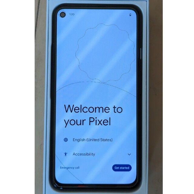 Google Pixel 4a 5G 128GB Just Black ソフトバ