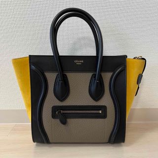 セリーヌ(celine)の美品❤︎セリーヌ　ラゲージ　マイクロ(ハンドバッグ)