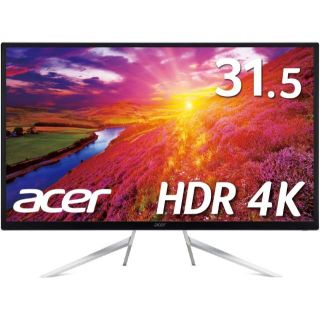 エイサー(Acer)のAcer 4K モニター　ET322QKAbmiipx 31.5インチ(ディスプレイ)