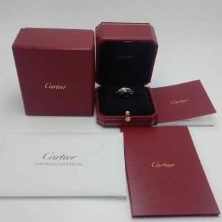 カルティエ(Cartier)のカルティエ (CARTIER) トリニティ #59 19号 セラミック リング(リング(指輪))