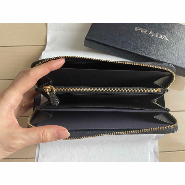 PRADA - 【美品購入証明あり】プラダ サフィアーノレザー ジップ ...