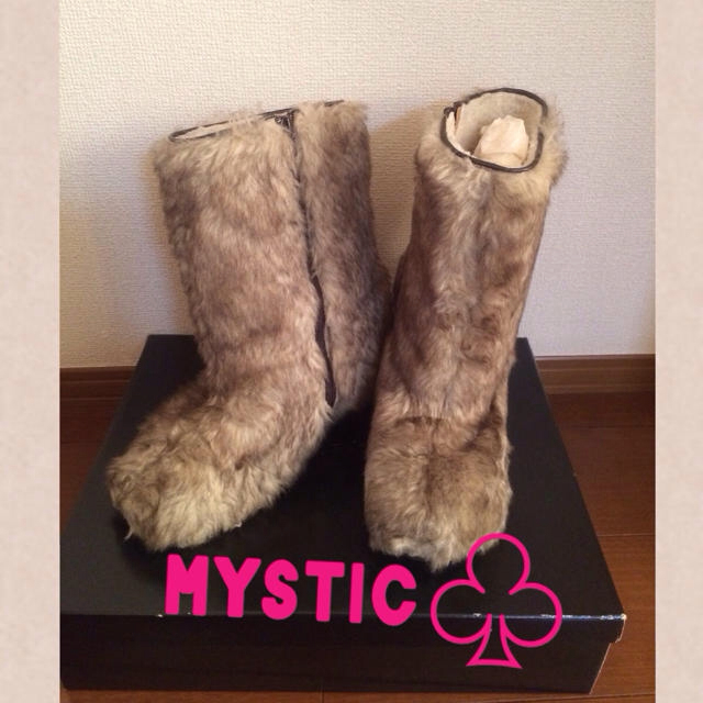 mystic(ミスティック)のmystic♧ファーブーツ レディースの靴/シューズ(ブーツ)の商品写真