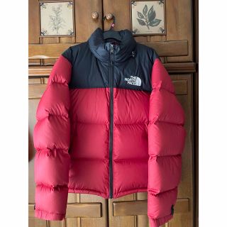ノースフェイス(THE NORTH FACE) ダウンジャケット(レッド/赤色系)の ...