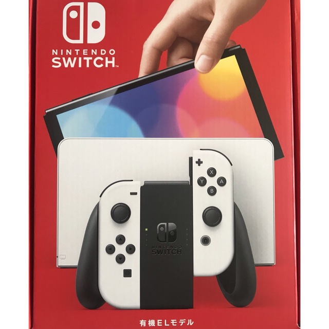 極美品 Switch 有機EL ホワイト シリコンカバー付き 日本仕様正規品