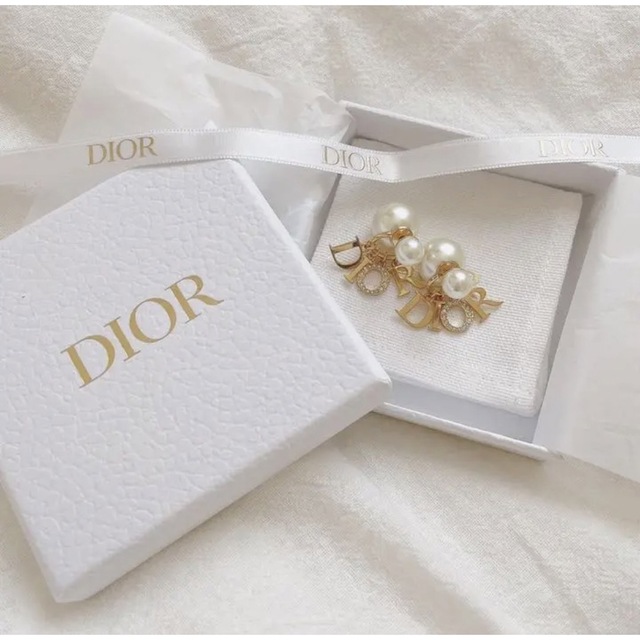 人気ブランド Dior - ラッピング済☆ DIOR TRIBALES ピアス ゴールド