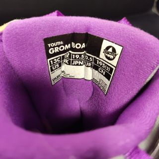 バートン　GROM BOA 　 19.5センチ　キッズ