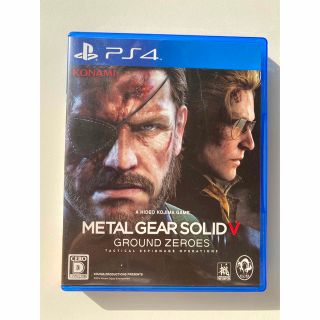 プレイステーション4(PlayStation4)のMETAL GEAR SOLID V: GROUND ZEROES(家庭用ゲームソフト)