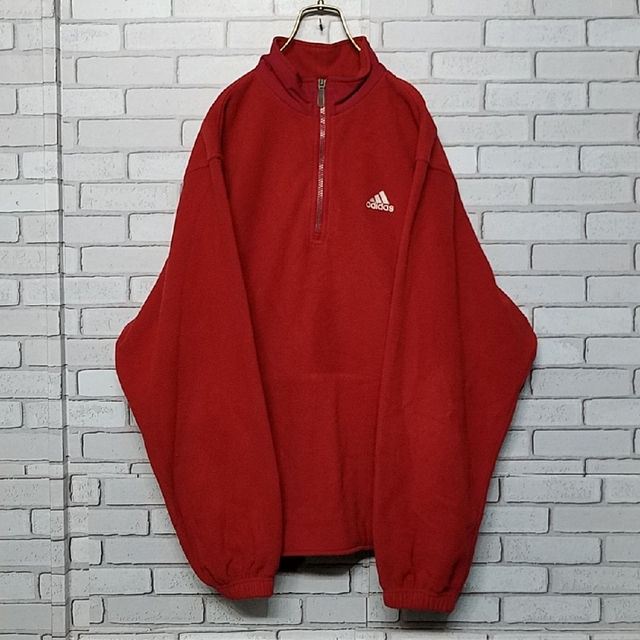 美品　adidas originals equipmentハーフジップジャケット