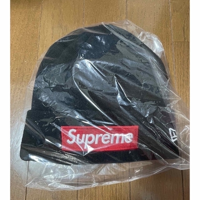 Supreme New Era Box Logo Beanie "Black"