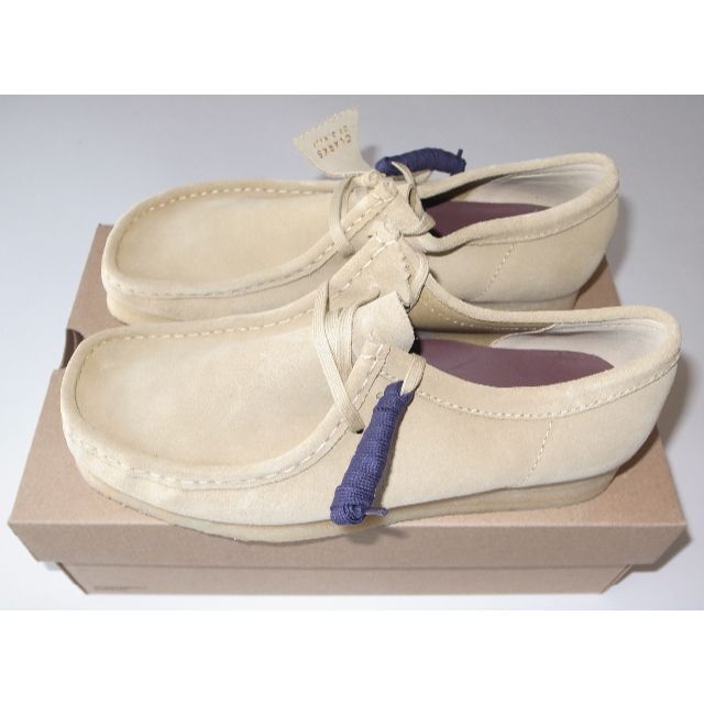 UK927cmClarks クラークス WALLABEE ワラビー maple UK9 27