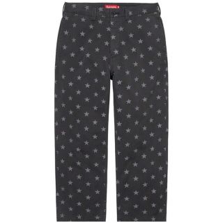 シュプリーム(Supreme)の32 Supreme Chino Pants black stars(チノパン)