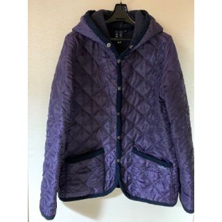 スモックショップ(THE SMOCK SHOP)のTHE SMOCK SHOP キルティングジャケット ブルゾン パープル(ブルゾン)