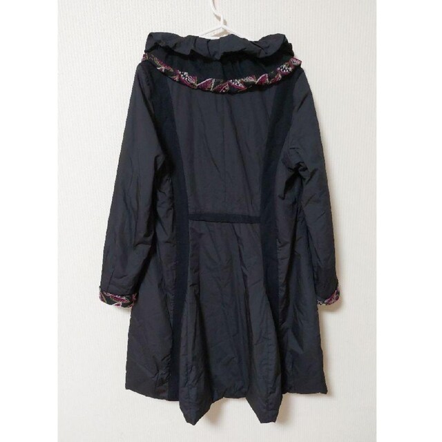 ノンノンドール non non dorl rose コート 黒 size42-