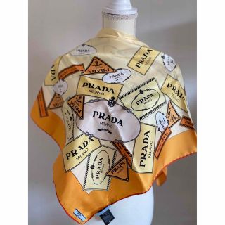 セール 新品 PRADA プラダ シルク スカーフ セール 新品 PRADA プラダ シルク スカーフ