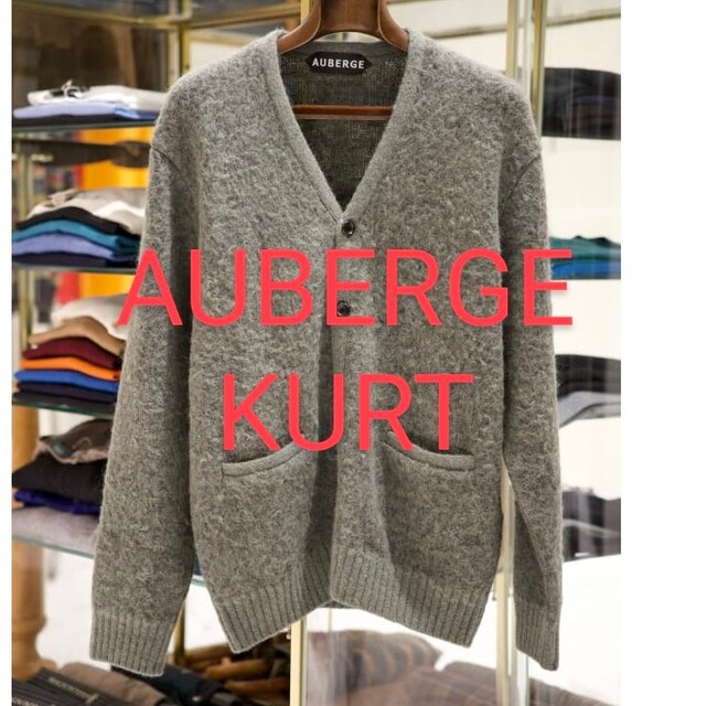 カーディガン【試着のみ極美品】AUBERGE KURT Graege Moss 40