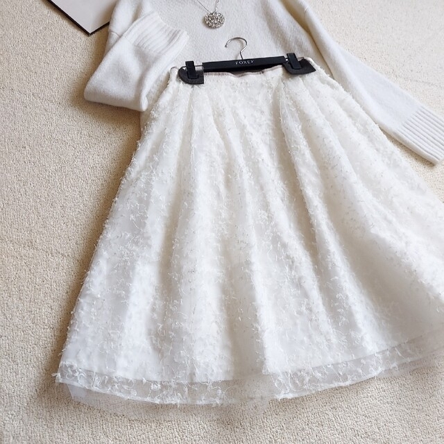 FOXEY❤️42【Skirt Manoir】ホワイト 1