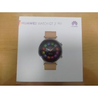 ファーウェイ(HUAWEI)の【美品】HUAWEI WATCH GT 2 42mm クラシックモデル(その他)